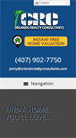 Mobile Screenshot of orlandorealtyconsultants.com